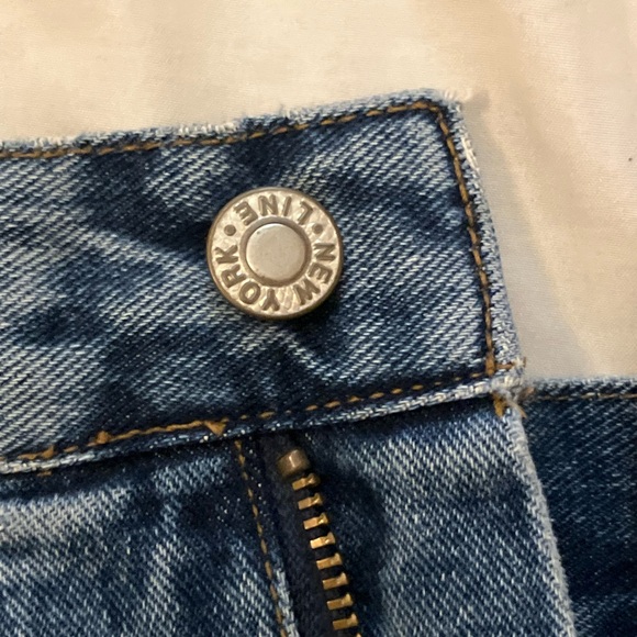 Line denim jean skirt size 8 - Picture 5 of 7